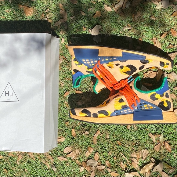 PHARRELL X NMD HUMAN RACE 'ANIMAL PRINT - PULSE AMBER' - Picture 5 of 8